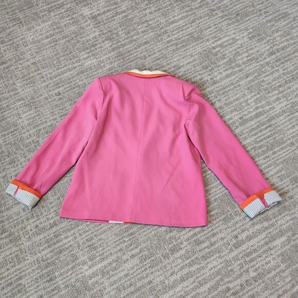 Maeve by Anthropology women's colorblock blazer jacket size M - Picture 9 of 11